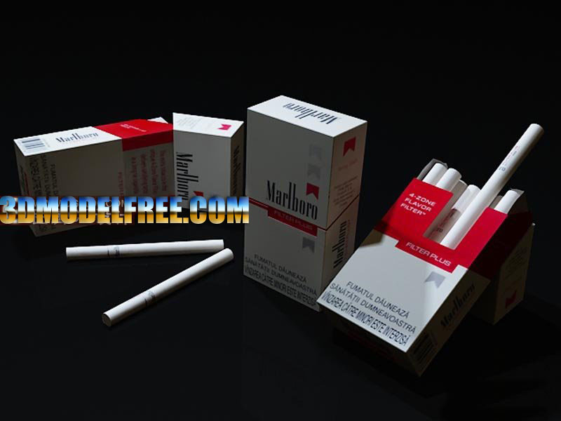 Cigarettes 3D Model Download Free